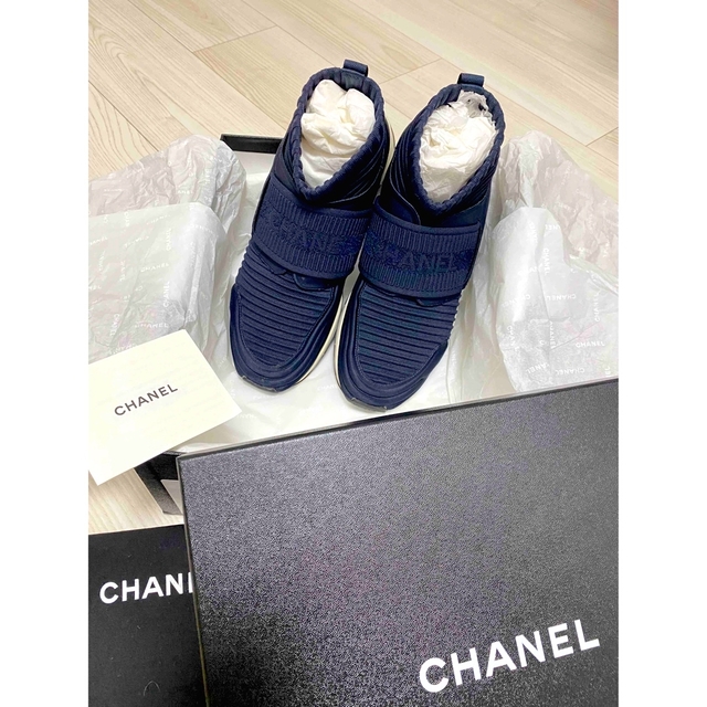 CHANEL シャネル 超美品 スニーカー 37 ntahc.com