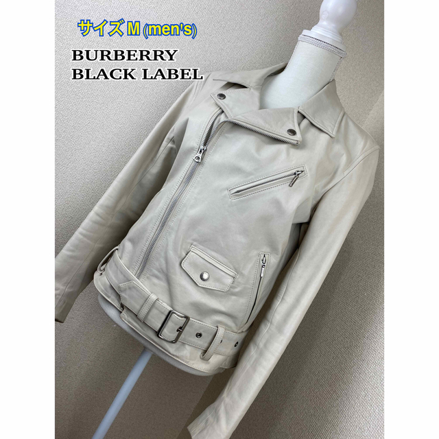 BURBERRY BLACK LABEL - BURBERRY BLACK LABEL ライダースジャケット