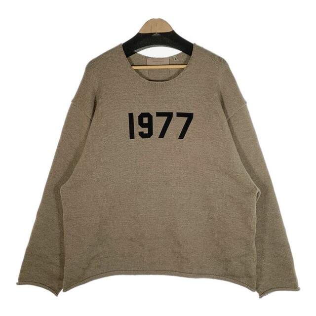 エッセンシャルズ 22SS 1977 セーター カーキ Size L