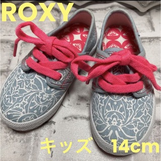 ロキシー(Roxy)の美品　ROXY キッズスニーカー　14cm(スニーカー)