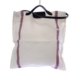 ロンシャン(LONGCHAMP)のロンシャン Charvet トートバッグ ハンドバッグ XL 白(トートバッグ)