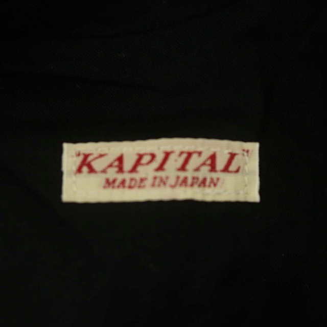 KAPITAL(キャピタル)のキャピタル リネン混 ノースリーブ ワンピース ロング 切替 S 黒 ベージュ レディースのワンピース(ロングワンピース/マキシワンピース)の商品写真