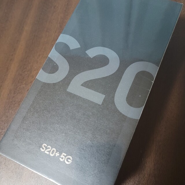 驚きの価格 SAMSUNG ホワイトSIMフリー海外版 5G S20＋ 新品Galaxy スマートフォン本体
