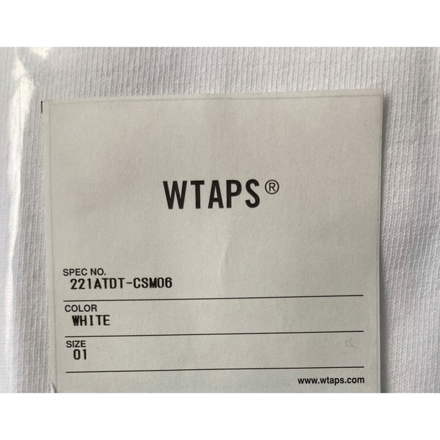 W)taps(ダブルタップス)の新品 Wtaps AII 01 LS White S メンズのトップス(Tシャツ/カットソー(七分/長袖))の商品写真