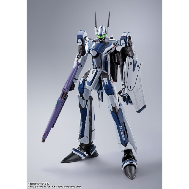 BANDAI(バンダイ)のDX超合金 VF-25メサイアバルキリー WORLDWIDE Anniv. エンタメ/ホビーのおもちゃ/ぬいぐるみ(模型/プラモデル)の商品写真