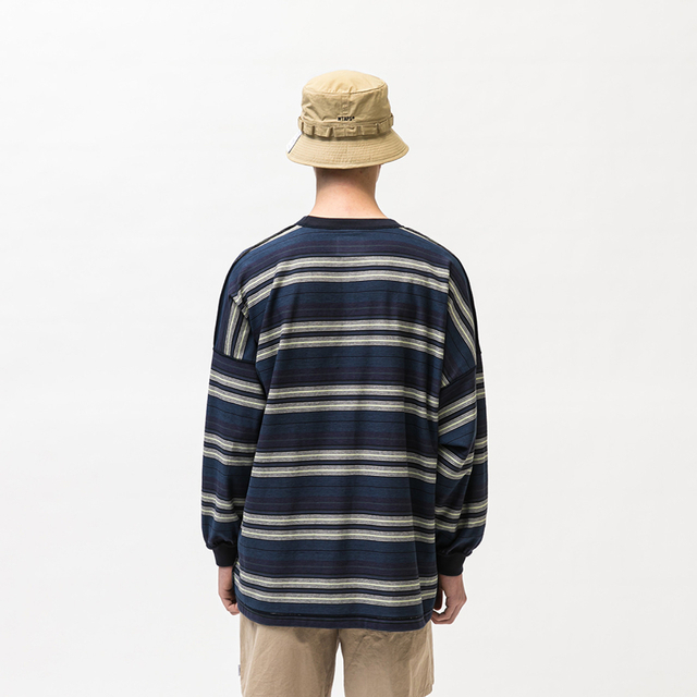 W)taps(ダブルタップス)の新品 Wtaps Jam 02 LS Navy L メンズのトップス(Tシャツ/カットソー(七分/長袖))の商品写真