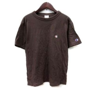 チャンピオン(Champion)のチャンピオン  Tシャツ カットソー 半袖 S 茶 ブラウン /YI(Tシャツ/カットソー(半袖/袖なし))