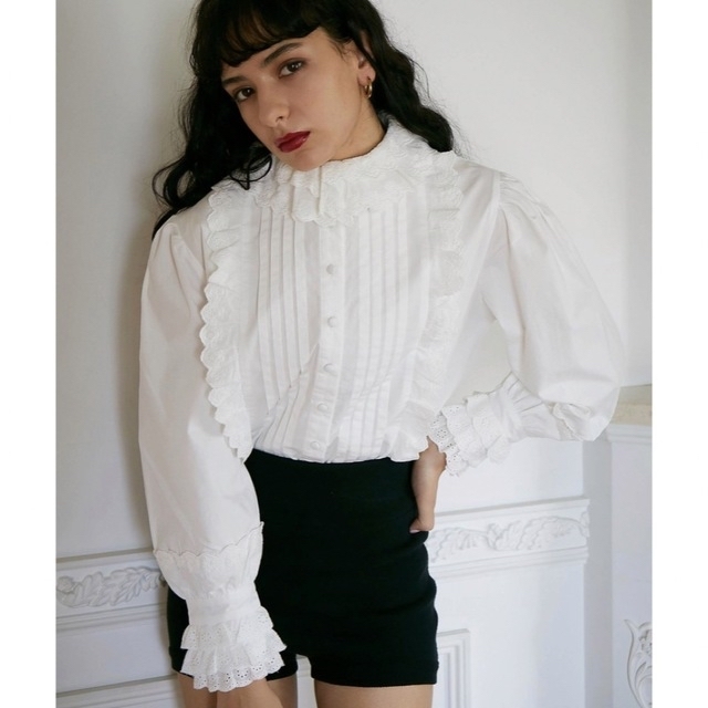 bibiy BARBY FRILL BLOUSE