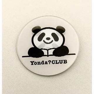 シンチョウシャ(新潮社)の新潮文庫　Yonda?CLUB　Yonda?パンダ　バッジ　平成　グッズ(ノベルティグッズ)