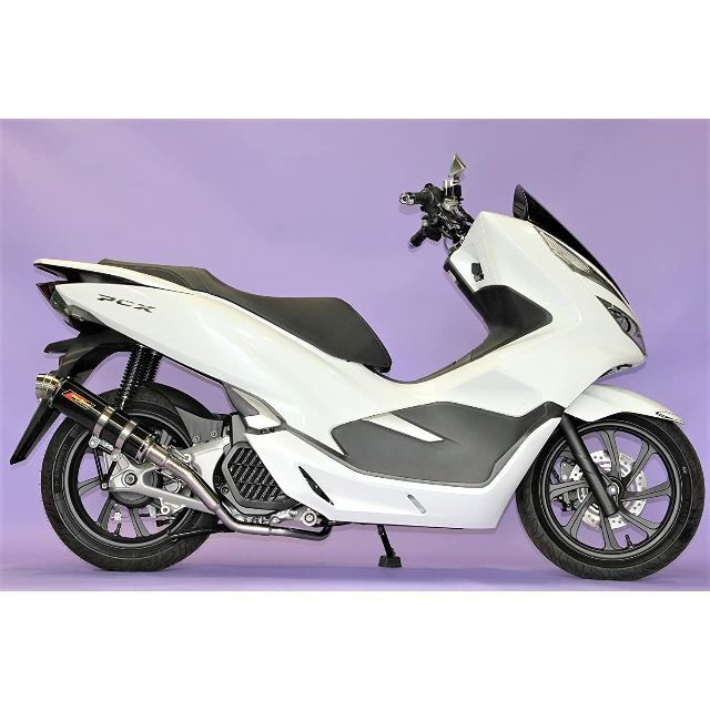 ブラックステンレスリアルスピード PCX ( JF81 / KF30 ) ブレイド マフラー