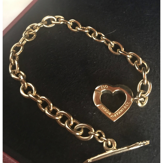 Tiffany & Co.(ティファニー)のティファニー　ハート&アローブレスレット　k18 18k 18金 レディースのアクセサリー(ブレスレット/バングル)の商品写真