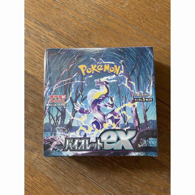 ポケモンカードゲーム ポケカ バイオレットex シュリンク付きBOX - Box ...