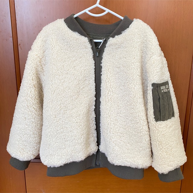 ANNA SUI mini - 新品◇アナスイミニ リバーシブルボアブルゾン 120cm