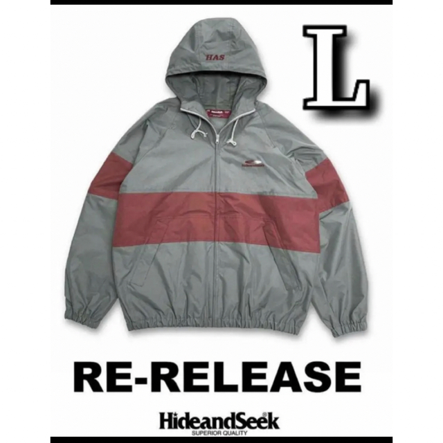 HIDEANDSEEK ハイドアンドシーク ナイロンジャケット - ナイロンジャケット HIDEANDSEEK ハイドアンドシーク ナイロンジャケット - ナイロンジャケット