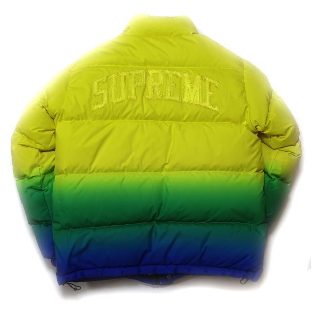 シュプリームsupreme gradient puffy jacket/M