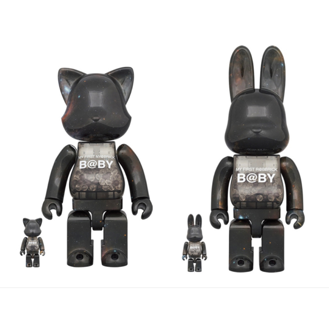 BE@RBRICK(ベアブリック)のMY FIRST B@BY SPACE R@BBRICK & NY@BBRICK エンタメ/ホビーのフィギュア(その他)の商品写真