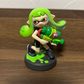 限定カラー　スプラトゥーン　amiibo  ガール　ライムグリーン(その他)