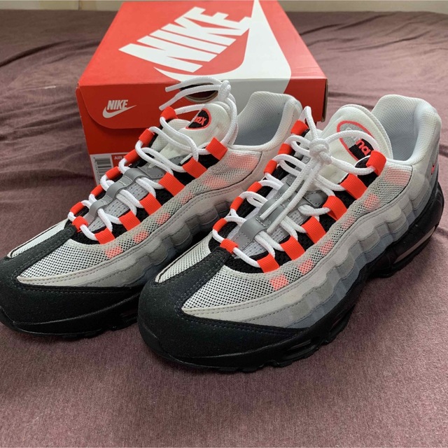 NIKE Air Max 95 ｿｰﾗｰﾚｯﾄﾞ 27.5cm 2