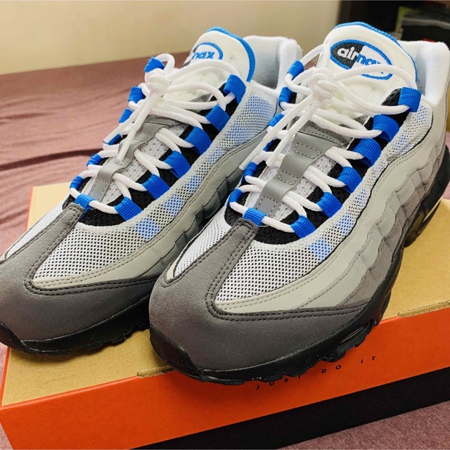 NIKE Air Max95 ｸﾘｽﾀﾙﾌﾞﾙｰ 27cm