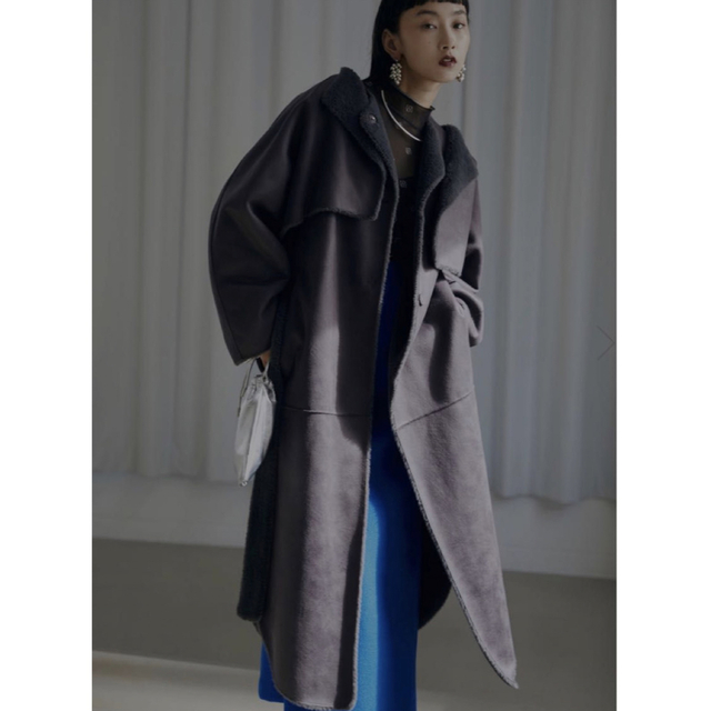 Ameri VINTAGE(アメリヴィンテージ)のAmeri VINTAGE MANY WAY USEFUL BOA COAT レディースのジャケット/アウター(ロングコート)の商品写真