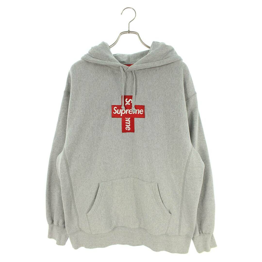 シュプリーム 20AW Cross Box Logo Hooded Sweatshirt クロスボックスロゴフーデッドスウェットシャツパーカー メンズ  XL | フリマアプリ ラクマ