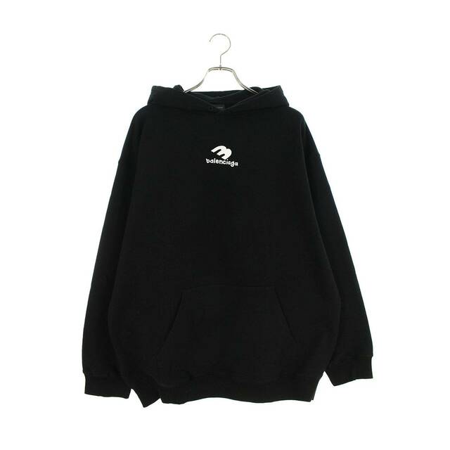 BALENCIAGA Medium Fit Hoodie パーカー XS 黒