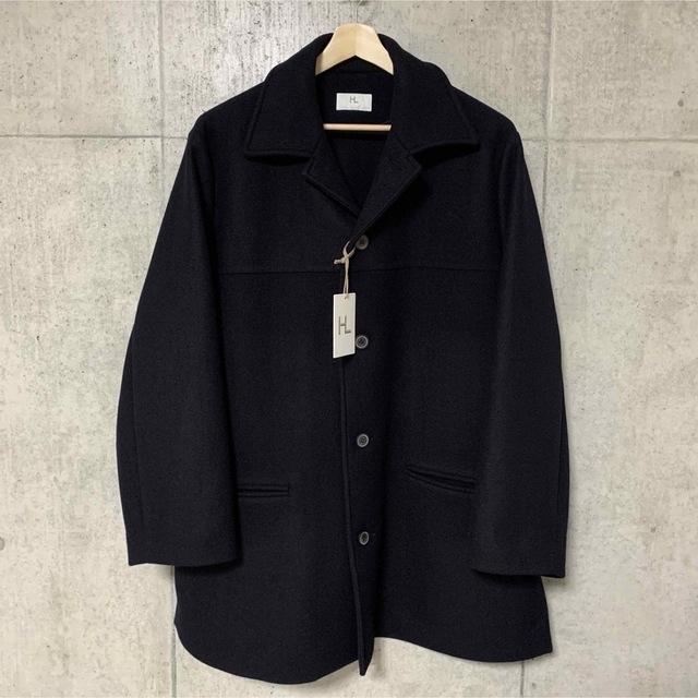 COMOLI(コモリ)の【HERILL】Blacksheep Carcoat NAVY/2 メンズのジャケット/アウター(ステンカラーコート)の商品写真