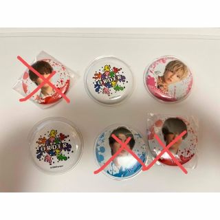 セブンオーダー(7ORDER)の7ORDER 缶バッチセット(アイドルグッズ)