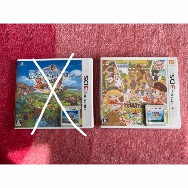 ニンテンドー3DS(ニンテンドー3DS)の牧場物語3つの里の大切な友だち エンタメ/ホビーのゲームソフト/ゲーム機本体(携帯用ゲームソフト)の商品写真