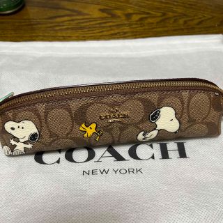 コーチ(COACH)のCOACHスヌーピー＆ピーナッツペンケース(ペンケース/筆箱)