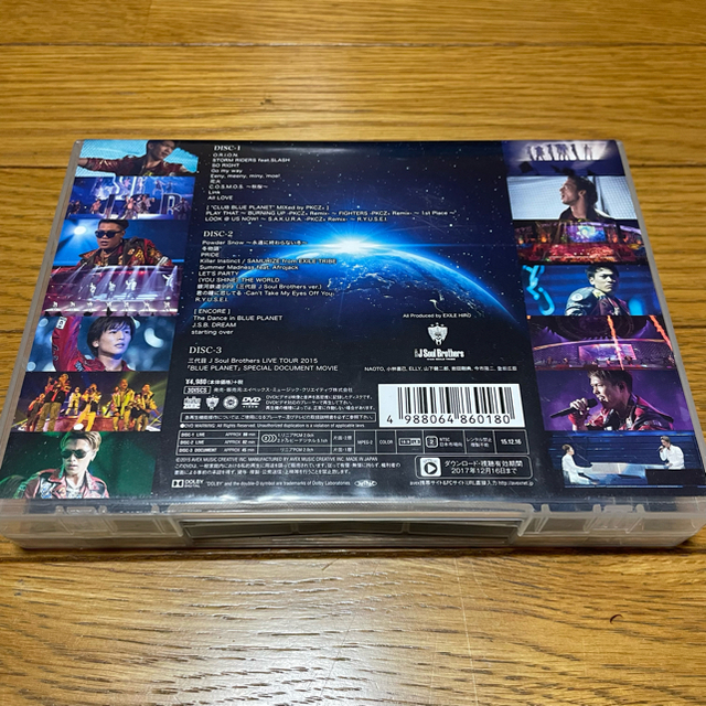 値下げ 三代目 LIVETOUR2015「BLUE PLANET」 - DVD/ブルーレイ