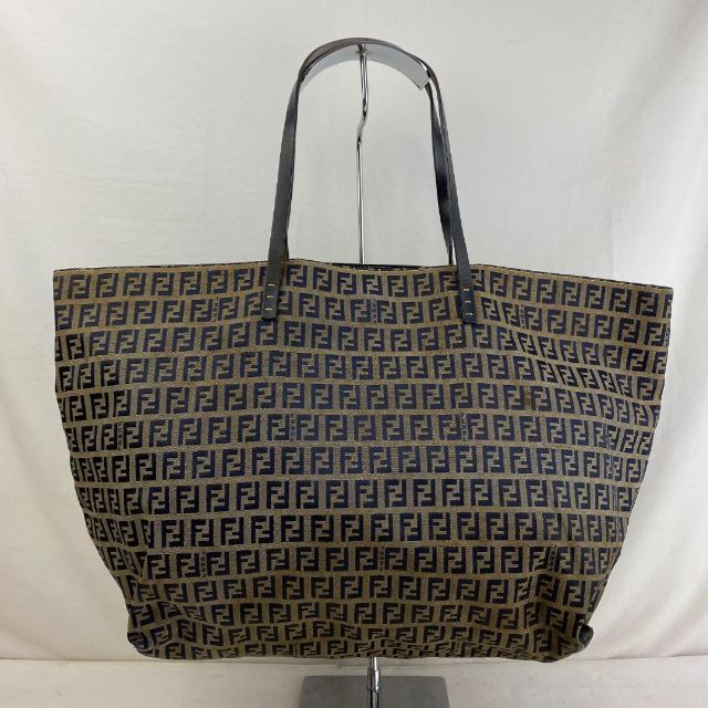 FENDI フェンディ ズッキーノ トートバッグ レザー レディース # www