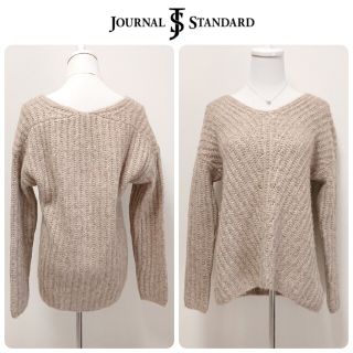 ジャーナルスタンダード(JOURNAL STANDARD)のベージュ系 アルパカニット ジャーナルスタンダード(ニット/セーター)