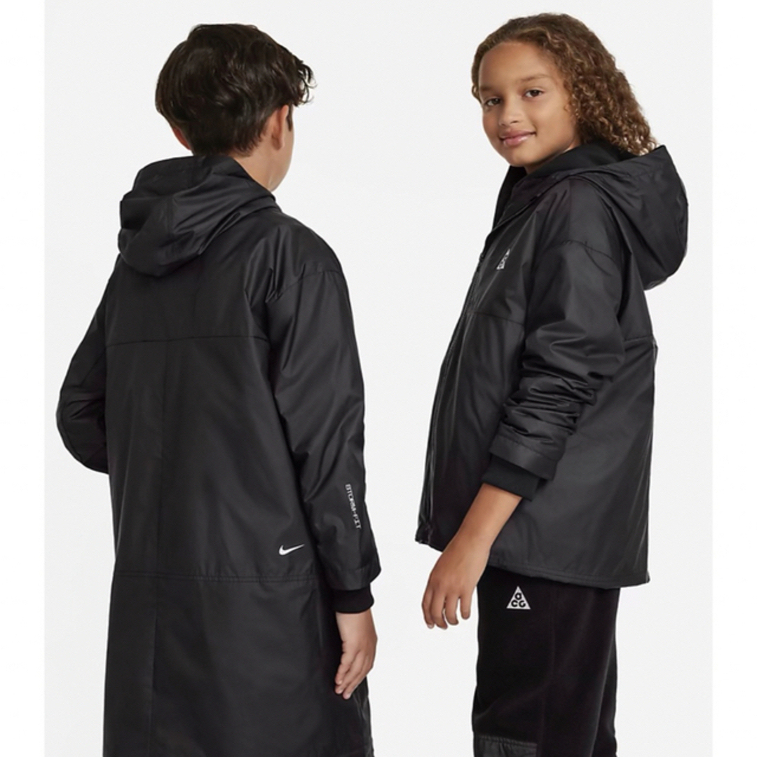 NIKE - 150cm 黒 NIKE ACG Storm-FIT コンバーチブルジャケットの通販