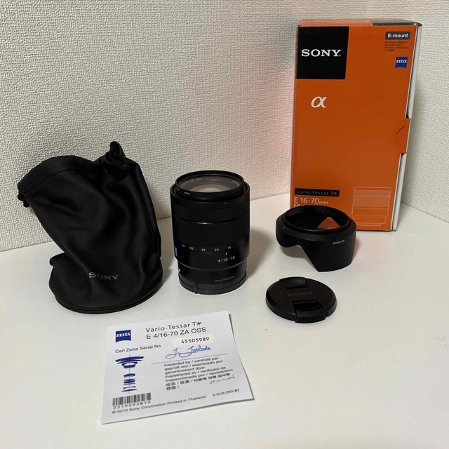 【レンズプロテクター付き】Sony EマウントT*E16-70F4ZA O