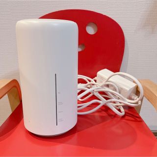 ファーウェイ(HUAWEI)のHuawei Speed Wi-Fi HOME L02 ホワイト(PC周辺機器)