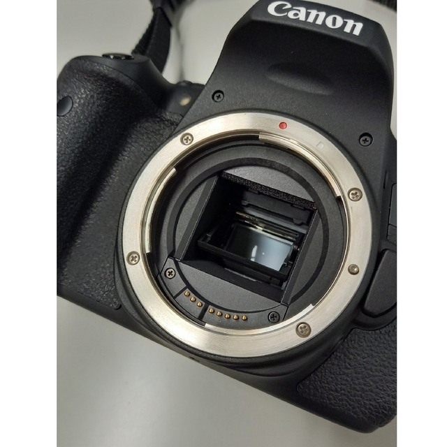 Canon　EOS　kiss X8i(W) ダブルズームキット　一眼レフカメラ スマホ/家電/カメラのカメラ(デジタル一眼)の商品写真