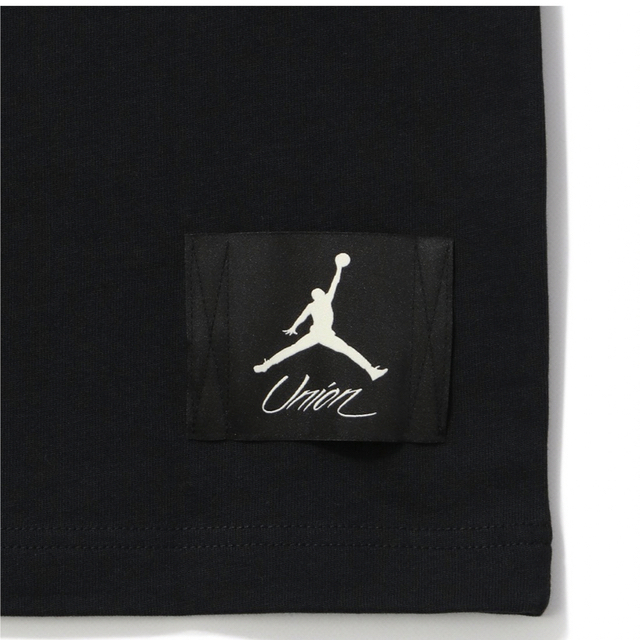 Jordan Brand（NIKE）(ジョーダン)のJordan x UNION Tee "Black" メンズのトップス(Tシャツ/カットソー(半袖/袖なし))の商品写真