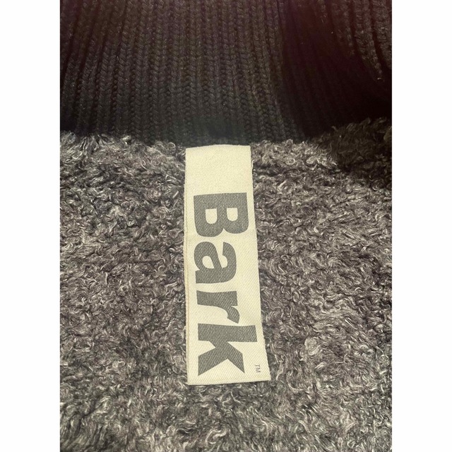 BARK - 最安値 極美品 BARK パーク ニットダッフルコート BARK - 最安値 極美品 BARK パーク ニットダッフルコート