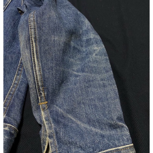 最高級色落ちアメリカ製Vintage ビンテージLevi'sリーバイスGジャン