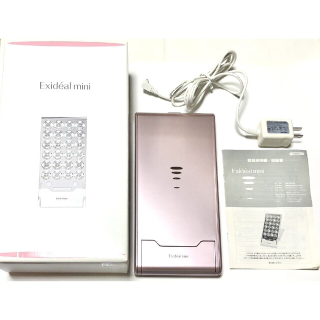 2回使用　Exideal mini エクスイディアル ミニ　LED美顔器　美品フェイスケア/美顔器