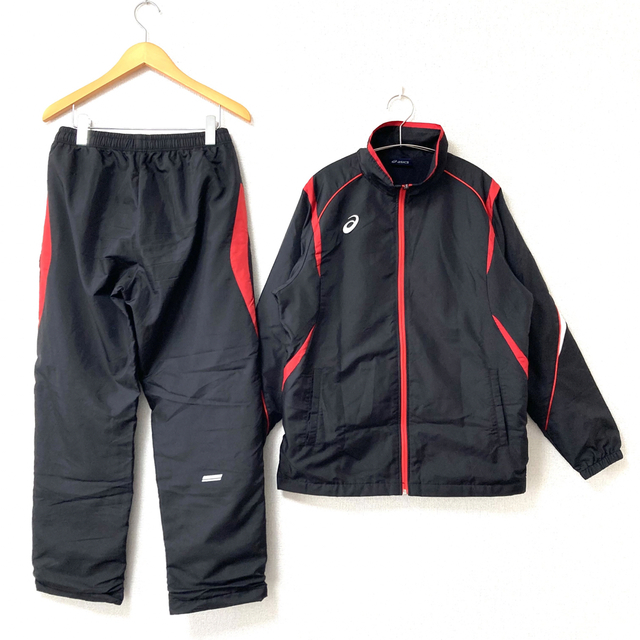 asics - 【美品】asics アシックス ウインドブレーカー セットアップ ... アシックス ウィンドブレーカー セットアップ