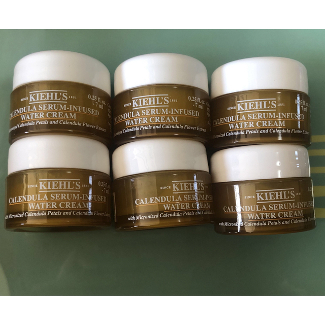 Kiehl's(キールズ)のキールズ　ウォータークリーム　7mlX6 新品未使用❣️ コスメ/美容のスキンケア/基礎化粧品(フェイスクリーム)の商品写真