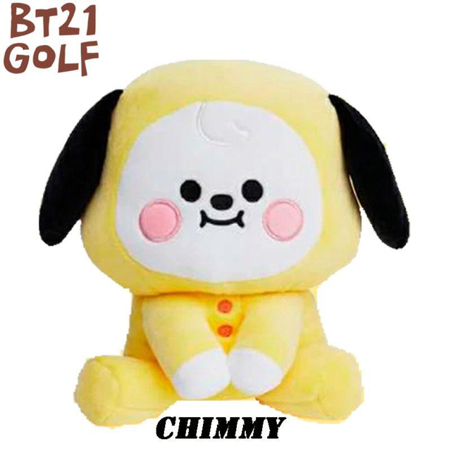 パープル24エンタメBT21 ゴルフ ドライバーカバー baby CHIMMY