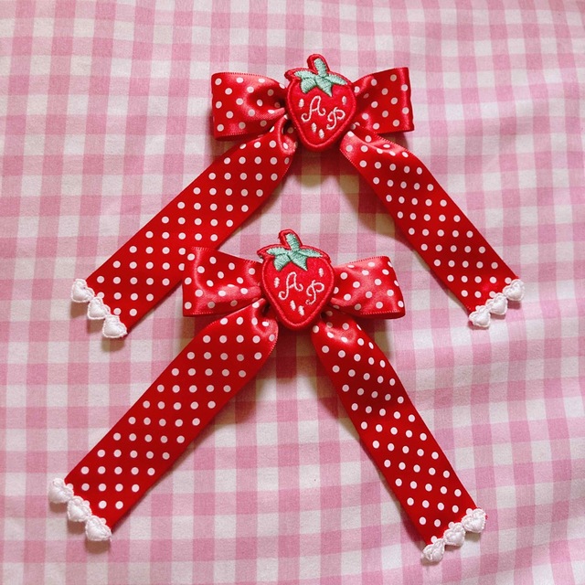 Angelic Pretty Little StrawberryクリップSet