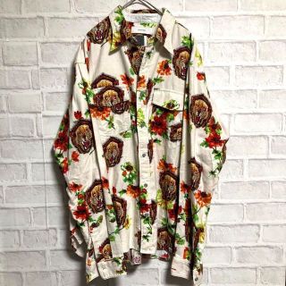 FACETASM LION FLOWER ライオンフラワー ビッグ シャツ