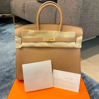 エルメス(Hermes)のエルメス バーキン25 トゴ チャイ ゴールド金具 U刻印(ハンドバッグ)