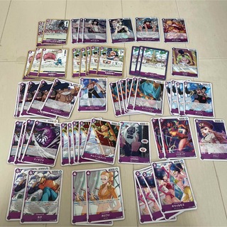 バンダイ(BANDAI)のワンピースカード　強大な敵　紫　デッキパーツ(カード)
