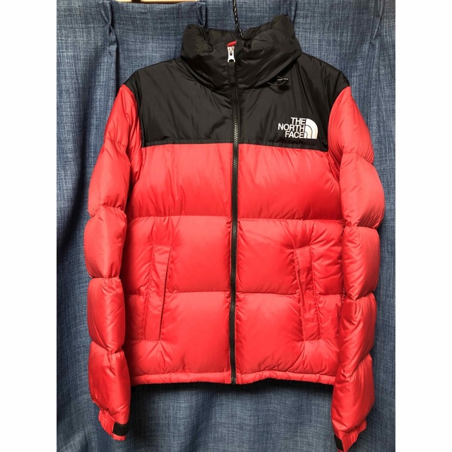 特価販売美品特価★THE NORTH FACE★ヌプシ★M★ダウン★レッド★早い者勝ち