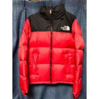 ザノースフェイス(THE NORTH FACE)の美品特価★THE NORTH FACE★ヌプシ★M★ダウン★レッド★早い者勝ち(ダウンジャケット)